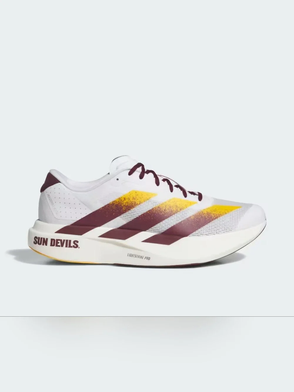 Adidas x ASU Sun Devils Adizero Evo SL Running Shoes JQ4572 Men’s Size 15